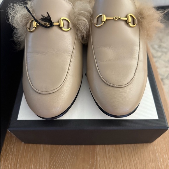 Gucci mules faux fur Women size 39 - Picture 2 of 4